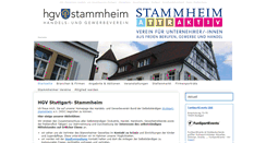 Desktop Screenshot of hgv-stammheim.de