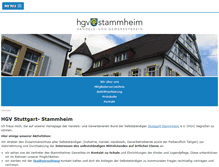 Tablet Screenshot of hgv-stammheim.de